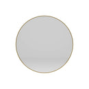 Olena 35-7/16" Diameter Circular Flat Aluminum Framed Wall Mounted Bathroom Mirror - image 1