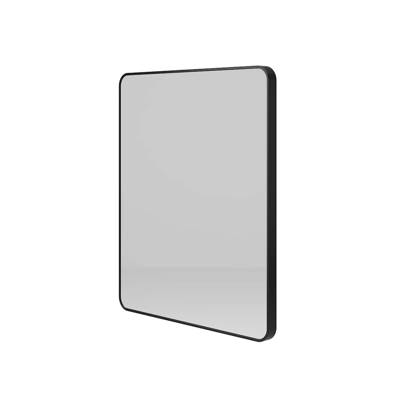 Reece 29-1/2"W x 35-7/16"H Rectangular Flat Aluminum Framed Wall Mounted Bathroom Mirror - image 2