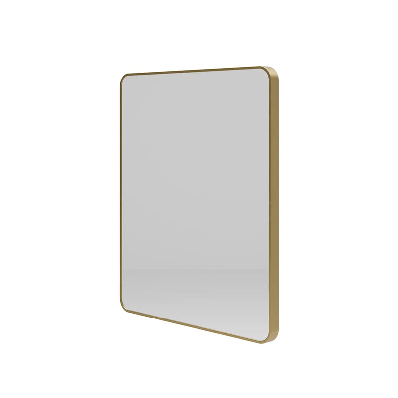 Reece 29-1/2"W x 35-7/16"H Rectangular Flat Aluminum Framed Wall Mounted Bathroom Mirror - image 5