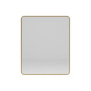 Reece 29-1/2"W x 35-7/16"H Rectangular Flat Aluminum Framed Wall Mounted Bathroom Mirror - image 1