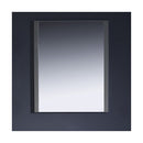 Torino 25-1/2" W x 31-1/2" H Contemporary Rectangular Framed Bathroom Wall Mirror - image 3
