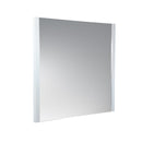 Torino 31-1/2" W x 31-1/2" H Contemporary Rectangular Framed Bathroom Wall Mirror - image 1
