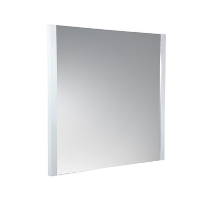 Torino 31-1/2" W x 31-1/2" H Contemporary Rectangular Framed Bathroom Wall Mirror - image 1