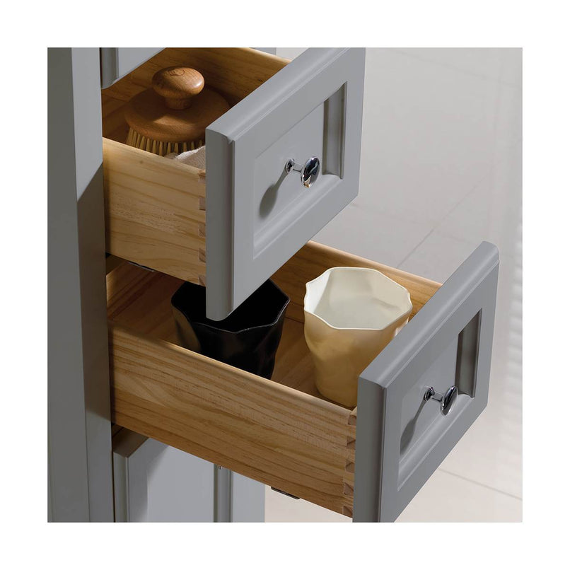 Oxford 68" MDF Free Standing Bathroom Linen Tower - image 2