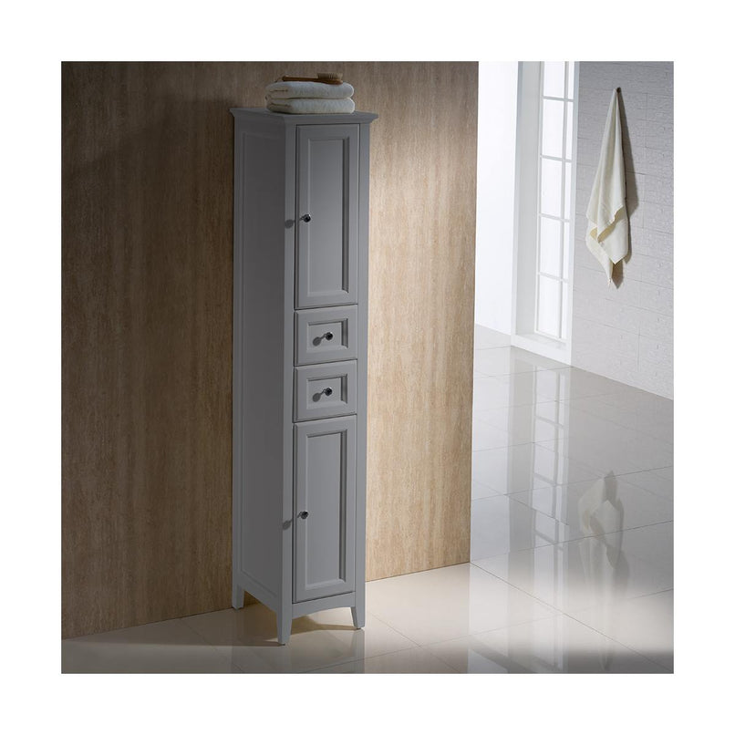 Oxford 68" MDF Free Standing Bathroom Linen Tower - image 3