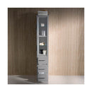 Torino 68-1/8" Engineered Wood Free Standing Bathroom Linen Tower - image 5