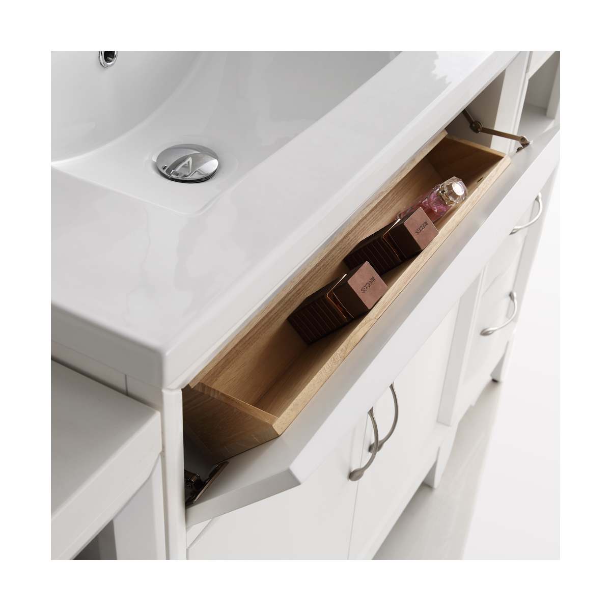 Cambridge 42" Free Standing Single Basin Vanity Set with Cabinet and Ceramic Vanity Top - image 13