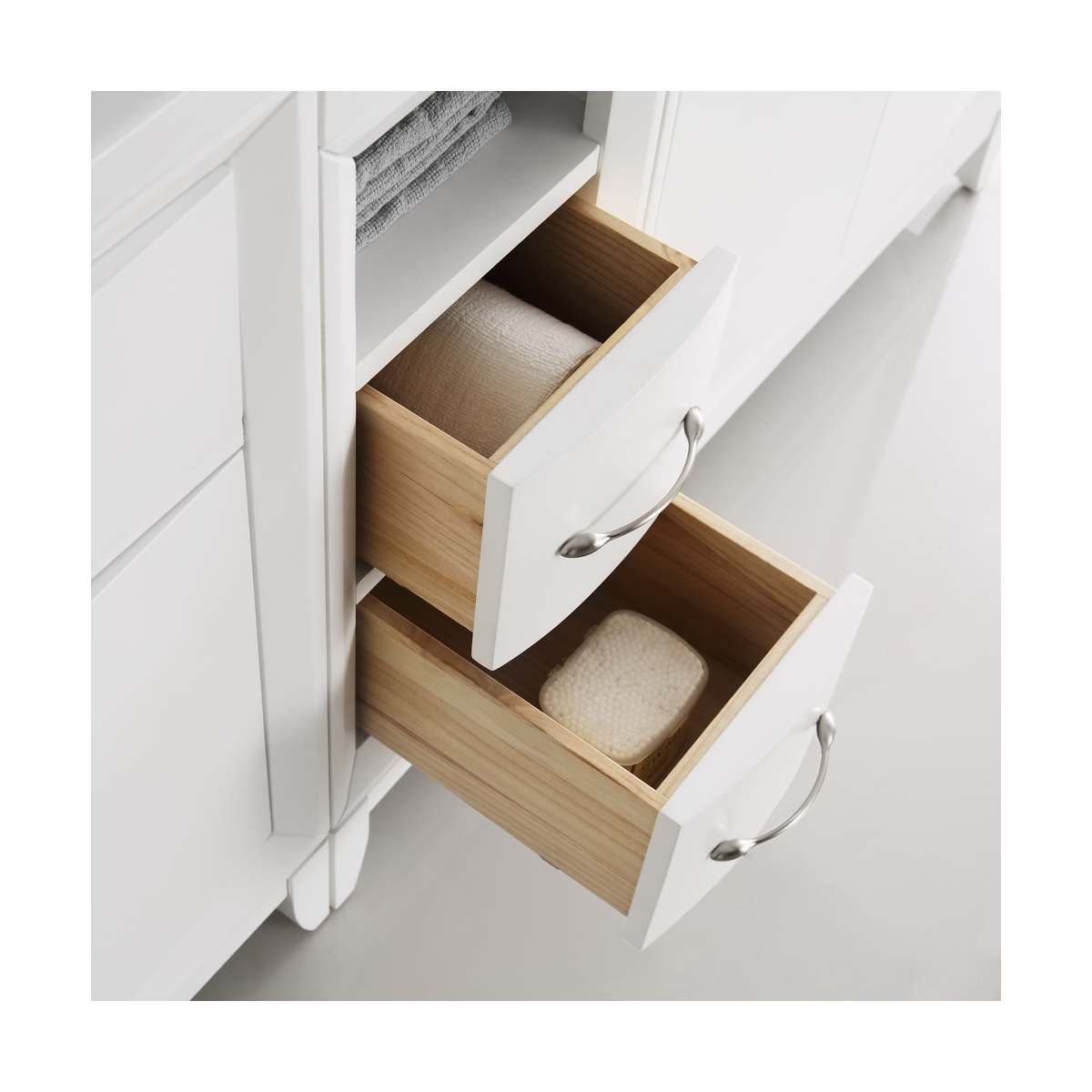 Cambridge 72" Free Standing Double Basin Vanity Set with Cabinet and Ceramic Vanity Top - image 14