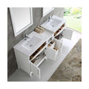 Cambridge 72" Free Standing Double Basin Vanity Set with Cabinet and Ceramic Vanity Top - image 2