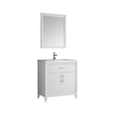 Cambridge 30" Free Standing Single Basin Vanity Set with Cabinet and Ceramic Vanity Top - image 4