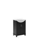 Hartford 24" Free Standing Single Basin Vanity Set with Cabinet and Ceramic Vanity Top - image 2
