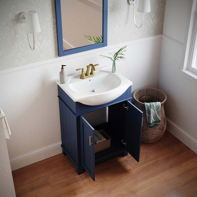 Hartford 24" Free Standing Single Basin Vanity Set with Cabinet and Ceramic Vanity Top - image 18