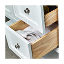 Manchester 42" Free Standing Single Basin Vanity Set with Cabinet, Quartz Vanity Top, and Framed Mirror - image 2