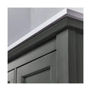 Manchester 48" Free Standing Double Basin Vanity Set with Cabinet, Quartz Vanity Top, and Framed Mirror - image 6