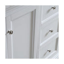 Windsor 40" Free Standing Single Basin Vanity Set with Cabinet, Quartz Vanity Top, and Framed Mirror - image 14