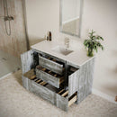 Formosa 48" Free Standing Single Basin Vanity Set with Cabinet, Quartz Vanity Top, and Framed Mirror - image 17