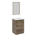 Formosa 24" Free Standing Single Basin Vanity Set with Cabinet, Quartz Vanity Top, and Framed Mirror - image 2