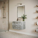 Formosa 30" Wall Mounted Single Basin Vanity Set with Cabinet, Quartz Vanity Top, and Framed Mirror - image 24