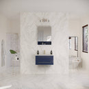 Lucera 30" Wall Mounted Single Basin Vanity Set with Cabinet, Quartz Vanity Top, and Medicine Cabinet - image 14