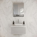 Lucera 30" Wall Mounted Single Basin Vanity Set with Cabinet, Quartz Vanity Top, and Medicine Cabinet - image 1