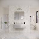 Lucera 48" Wall Mounted Double Basin Vanity Set with Cabinet, Quartz Vanity Top, and Medicine Cabinet - image 10