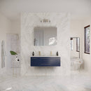 Lucera 48" Wall Mounted Double Basin Vanity Set with Cabinet, Quartz Vanity Top, and Medicine Cabinet - image 16