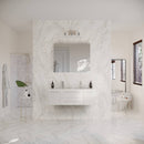 Lucera 48" Wall Mounted Double Basin Vanity Set with Cabinet, Quartz Vanity Top, and Medicine Cabinet - image 21