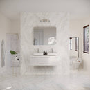 Lucera 48" Wall Mounted Double Basin Vanity Set with Cabinet, Quartz Vanity Top, and Medicine Cabinet - image 13