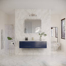 Lucera 60" Wall Mounted Single Basin Vanity Set with Cabinet, Quartz Vanity Top, and Medicine Cabinet - image 14