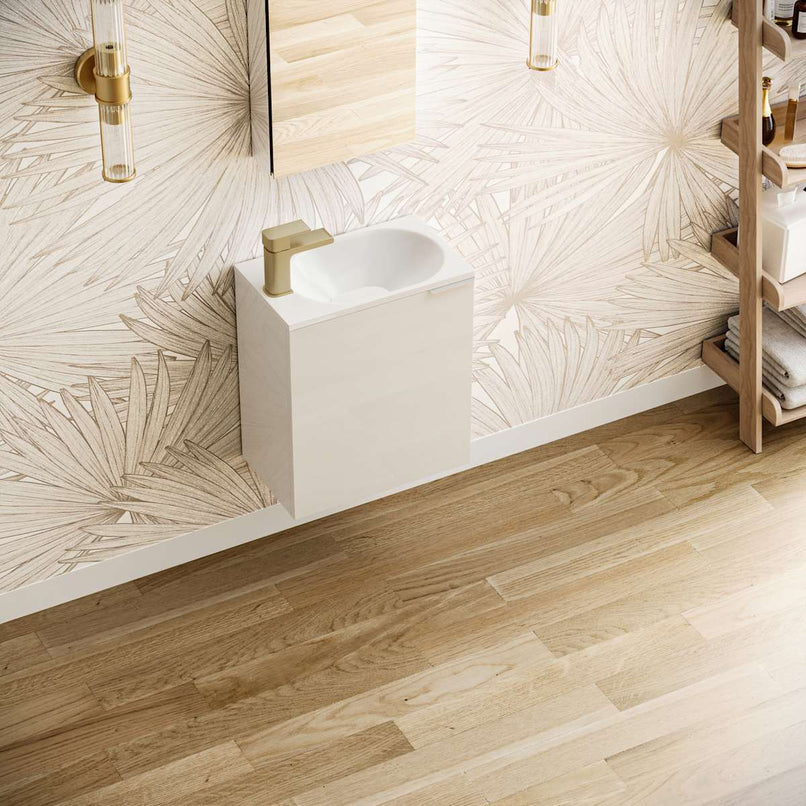 Valencia 20" Wall Mounted Single Basin Vanity Set with Cabinet, Acrylic Vanity Top, and Medicine Cabinet - image 13