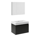 Mezzo 30" Wall Mounted Single Basin Vanity Set with Cabinet, Acrylic Vanity Top, and Medicine Cabinet - image 2
