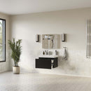 Mezzo 30" Wall Mounted Single Basin Vanity Set with Cabinet, Acrylic Vanity Top, and Medicine Cabinet - image 4