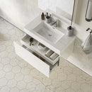 Mezzo 36" Wall Mounted Single Basin Vanity Set with Cabinet, Acrylic Vanity Top, and Medicine Cabinet - image 3