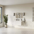 Mezzo 36" Wall Mounted Single Basin Vanity Set with Cabinet, Acrylic Vanity Top, and Medicine Cabinet - image 5