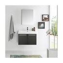 Vista 30" Wall Mounted Single Basin Vanity Set with Cabinet, Acrylic Vanity Top, and Medicine Cabinet - image 26