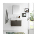 Vista 30" Wall Mounted Single Basin Vanity Set with Cabinet, Acrylic Vanity Top, and Medicine Cabinet - image 21