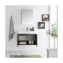 Vista 30" Wall Mounted Single Basin Vanity Set with Cabinet, Acrylic Vanity Top, and Medicine Cabinet - image 20
