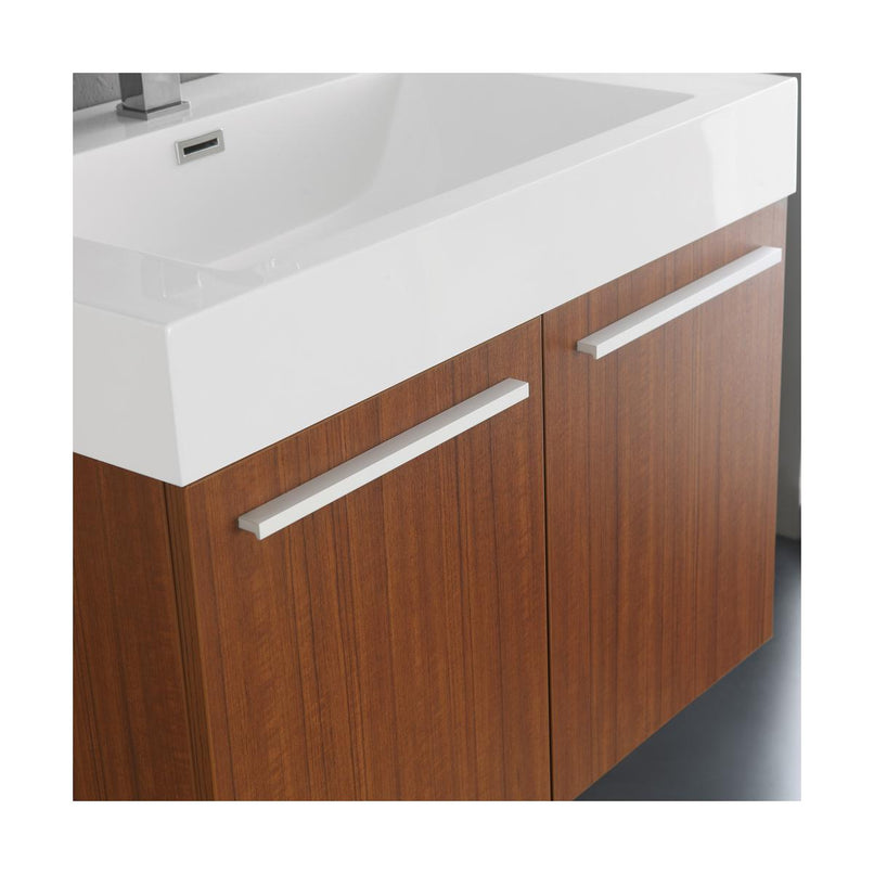 Vista 30" Wall Mounted Single Basin Vanity Set with Cabinet, Acrylic Vanity Top, and Medicine Cabinet - image 12