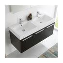 Vista 48" Wall Mounted Double Basin Vanity Set with Cabinet, Acrylic Vanity Top, and Medicine Cabinet - image 16