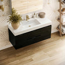 Valencia 48" Wall Mounted Single Basin Vanity Set with Cabinet, Acrylic Vanity Top, and Medicine Cabinet - image 4