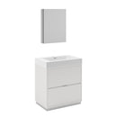 Valencia 30" Free Standing Single Basin Vanity Set with Cabinet, Acrylic Vanity Top, and Medicine Cabinet - image 2
