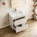 Valencia 30" Free Standing Single Basin Vanity Set with Cabinet, Acrylic Vanity Top, and Medicine Cabinet - image 3