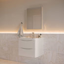 Tuscany 24" Wall Mounted Single Basin Vanity Set with Cabinet, Acrylic Vanity Top, and Medicine Cabinet - image 4