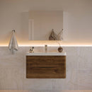 Tuscany 32" Wall Mounted Single Basin Vanity Set with Cabinet, Acrylic Vanity Top, and Medicine Cabinet - image 1