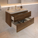 Tuscany 36" Wall Mounted Single Basin Vanity Set with Cabinet, Acrylic Vanity Top, and Medicine Cabinet - image 3