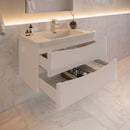 Tuscany 36" Wall Mounted Single Basin Vanity Set with Cabinet, Acrylic Vanity Top, and Medicine Cabinet - image 13