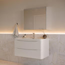 Tuscany 36" Wall Mounted Single Basin Vanity Set with Cabinet, Acrylic Vanity Top, and Medicine Cabinet - image 14