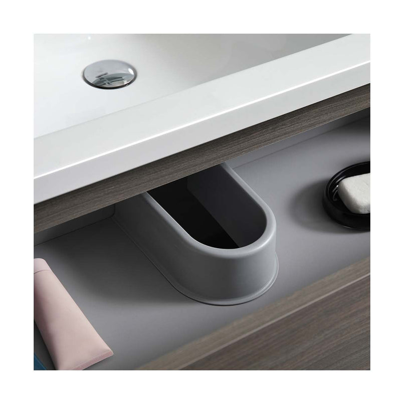 Lazzaro 60" Free Standing Double Basin Vanity Set with Cabinet, Acrylic Vanity Top, and Medicine Cabinet - image 25