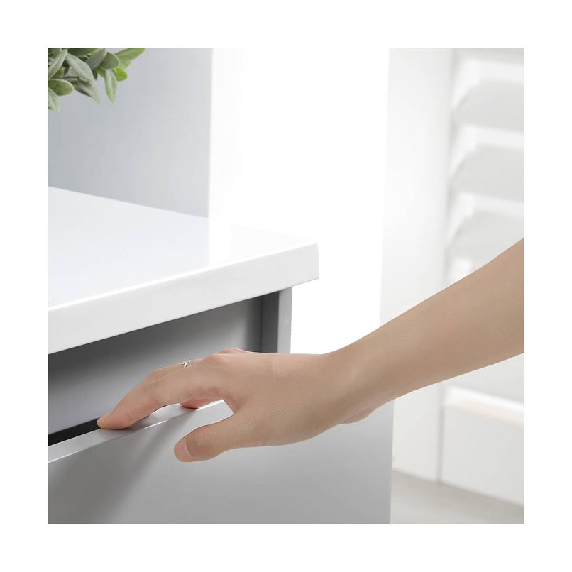 Lazzaro 60" Free Standing Double Basin Vanity Set with Cabinet, Acrylic Vanity Top, and Medicine Cabinet - image 27