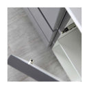 Lazzaro 84" Free Standing Double Basin Vanity Set with Cabinet, Acrylic Vanity Top, and Medicine Cabinet - image 38